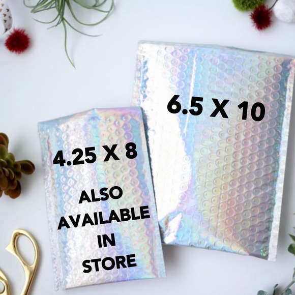 25 Silver 4.25 X 8 Bubble Mailers PRICE IS FIRM - Picture 5 of 5
